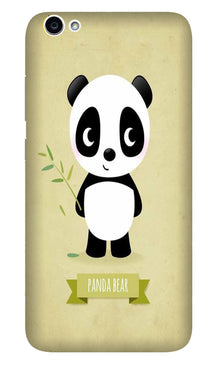 Panda Bear Mobile Back Case for Vivo Y69 (Design - 317)
