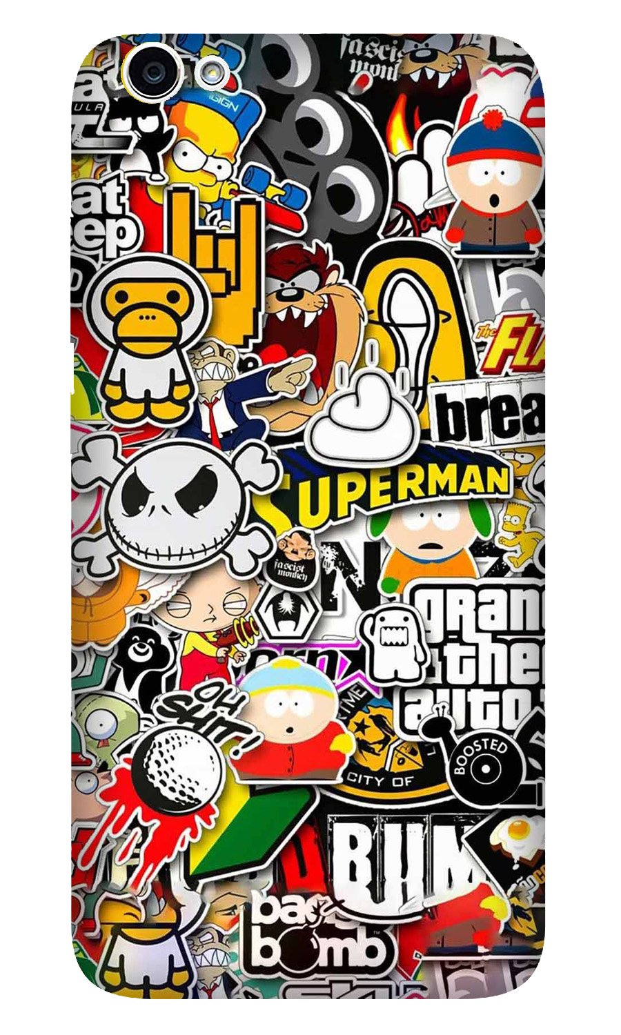 Designer Mobile Back Case for Vivo Y81i (Design - 320)