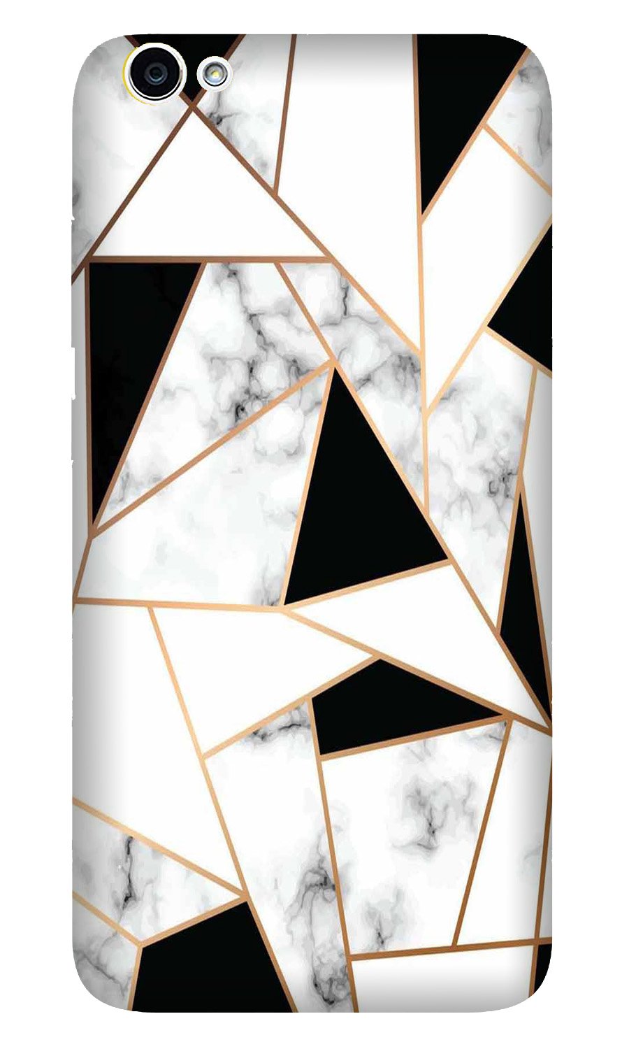 Marble Texture Mobile Back Case for Vivo V5/ V5s (Design - 322)