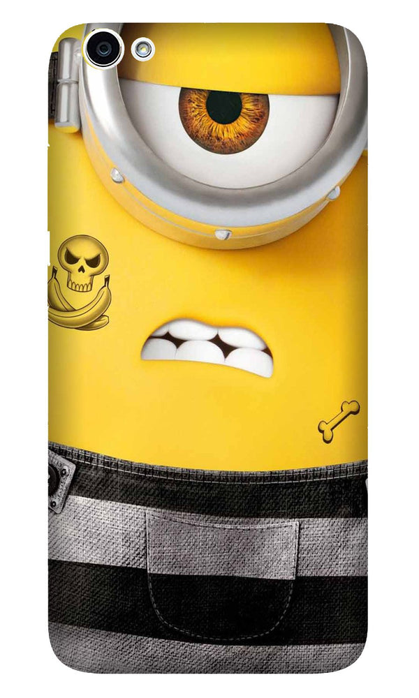Minion Mobile Back Case for Vivo Y55/ Y55s (Design - 324)