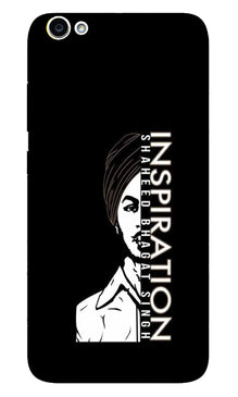 Bhagat Singh Mobile Back Case for Oppo A83  (Design - 329)