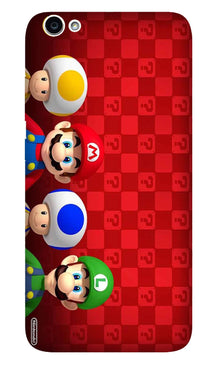 Mario Mobile Back Case for Oppo A83  (Design - 337)