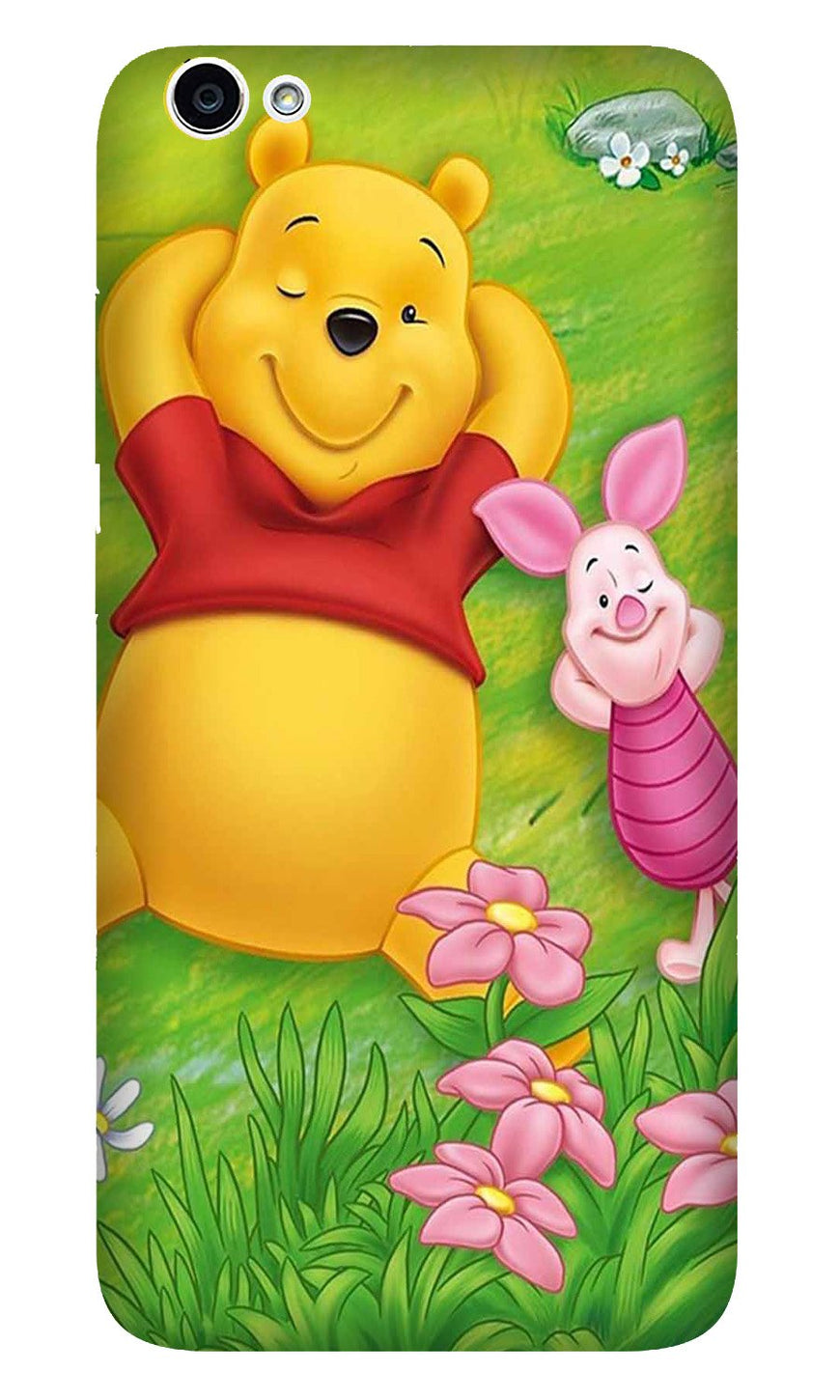 Winnie The Pooh Mobile Back Case for Vivo V5 Plus (Design - 348)