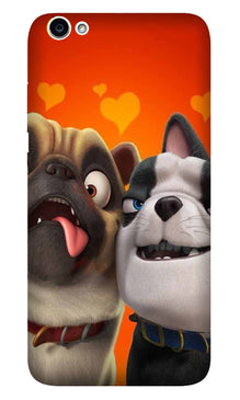 Dog Puppy Mobile Back Case for Oppo A83  (Design - 350)