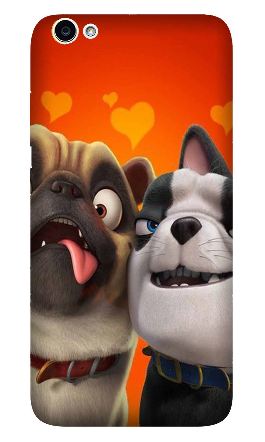 Dog Puppy Mobile Back Case for Vivo V5/ V5s (Design - 350)