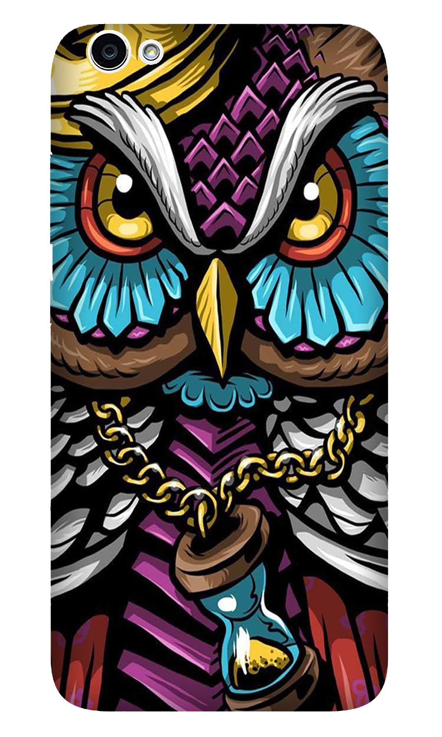 Owl Mobile Back Case for Oppo A83  (Design - 359)