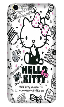 Hello Kitty Mobile Back Case for Oppo A83  (Design - 361)