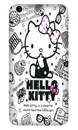 Hello Kitty Mobile Back Case for Vivo Y81i (Design - 361)