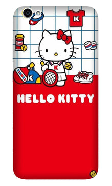 Hello Kitty Mobile Back Case for Vivo Y66/ Y66L (Design - 363)