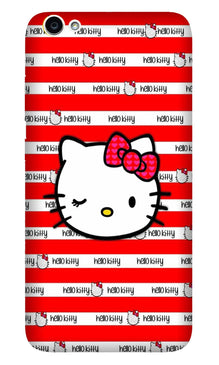 Hello Kitty Mobile Back Case for Vivo V5/ V5s (Design - 364)