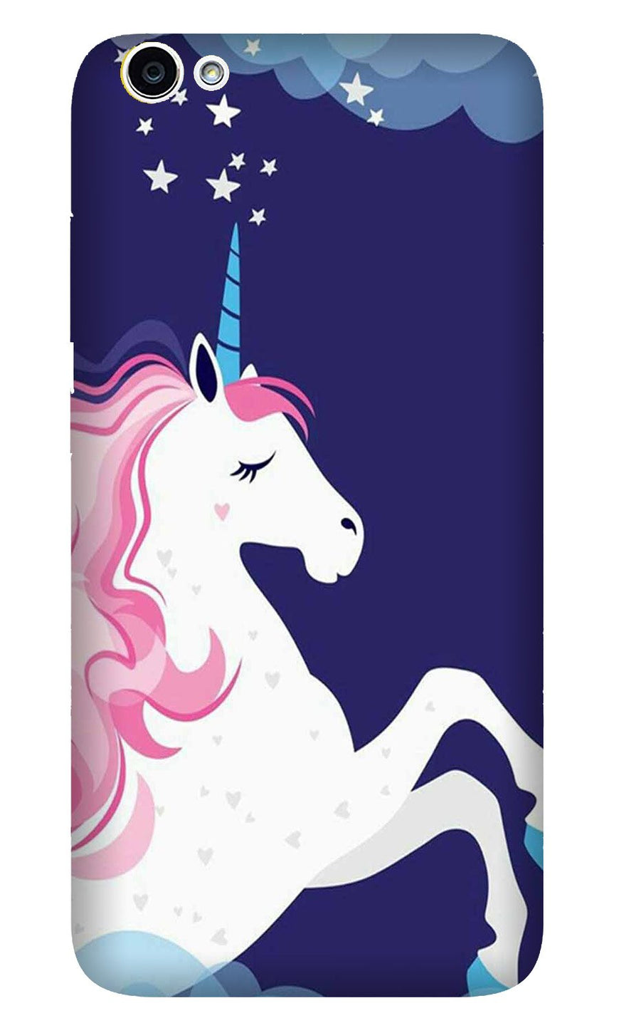 Unicorn Mobile Back Case for Vivo Y81i (Design - 365)