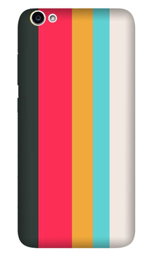 Color Pattern Mobile Back Case for Oppo A83  (Design - 369)