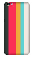Color Pattern Mobile Back Case for Vivo Y81i (Design - 369)