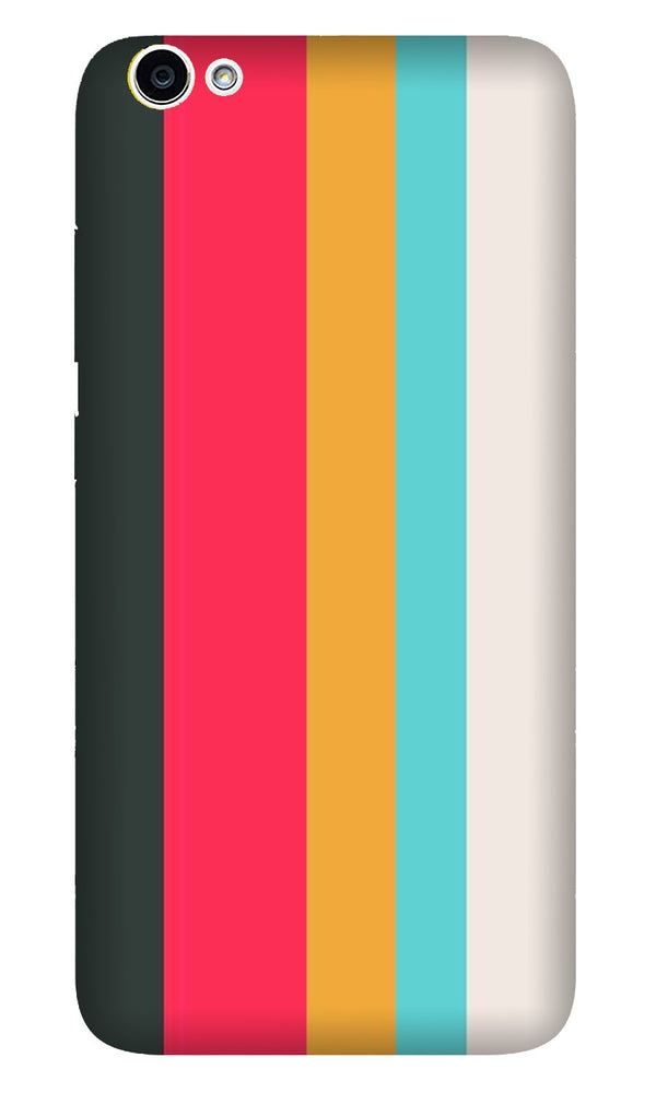 Color Pattern Mobile Back Case for Vivo V5 Plus (Design - 369)