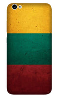 Color Pattern Mobile Back Case for Vivo Y81i (Design - 374)
