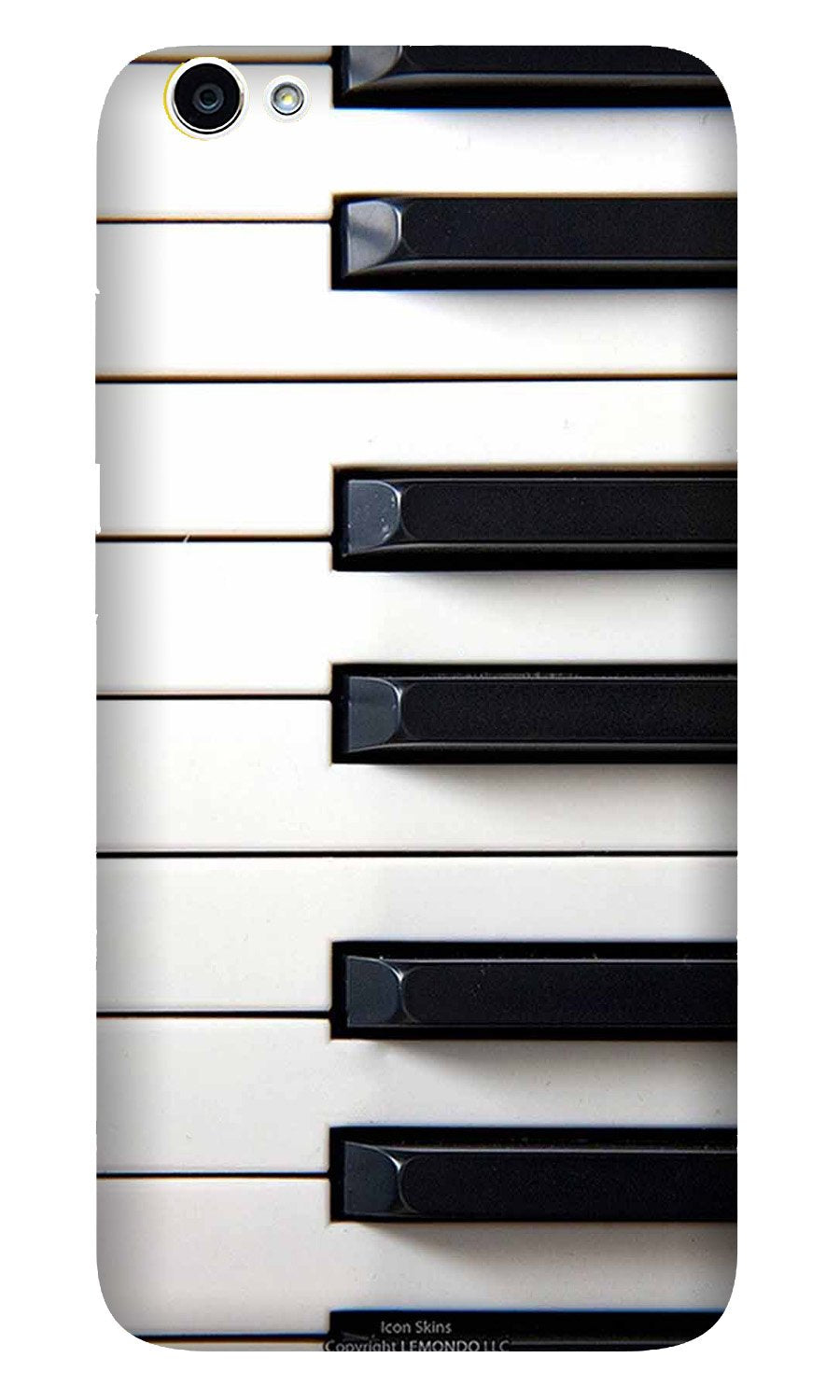 Piano Mobile Back Case for Vivo Y55/ Y55s (Design - 387)