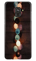 Party Lights Case for Samsung Galaxy A8 Plus (Design No. 209)