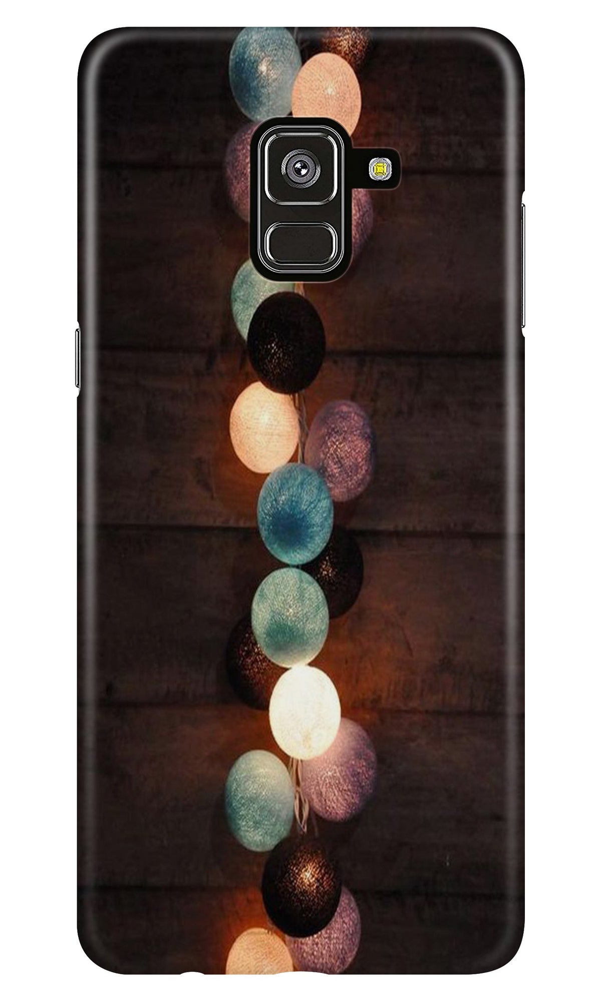 Party Lights Case for Samsung Galaxy A8 Plus (Design No. 209)