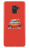 Travel Bus Case for Samsung Galaxy A8 Plus (Design No. 258)