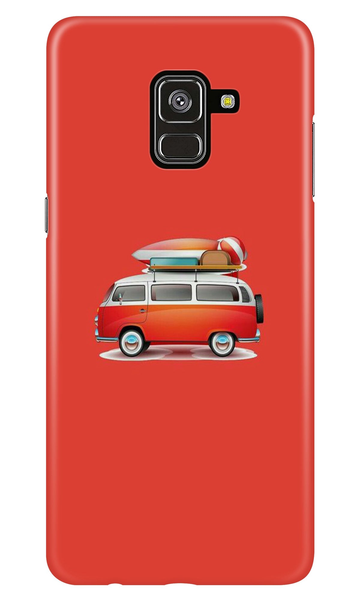 Travel Bus Case for Samsung Galaxy A8 Plus (Design No. 258)