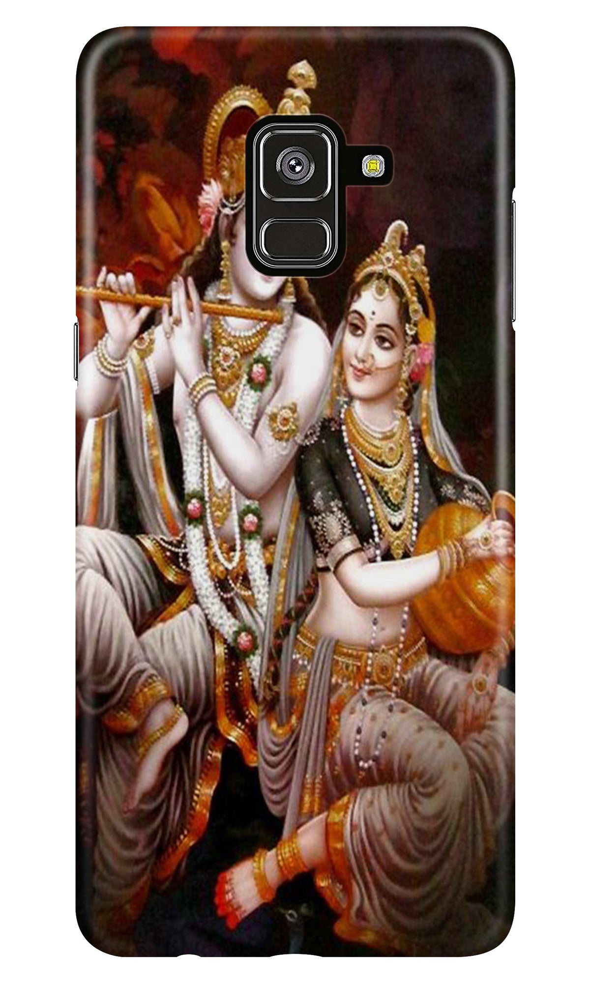 Radha Krishna Case for Samsung Galaxy A8 Plus (Design No. 292)