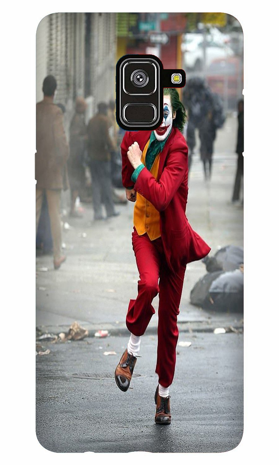 Joker Mobile Back Case for Galaxy A5 (2018) (Design - 303)