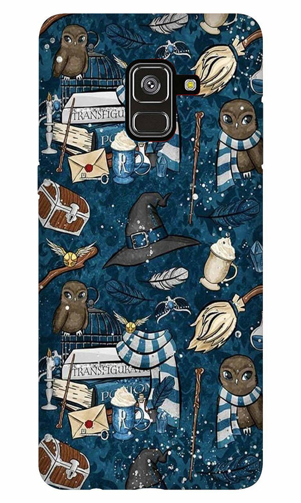 Magic Mobile Back Case for Galaxy A8 Plus   (Design - 313)