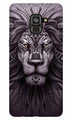 Lion Mobile Back Case for Galaxy J6 / On6   (Design - 315)