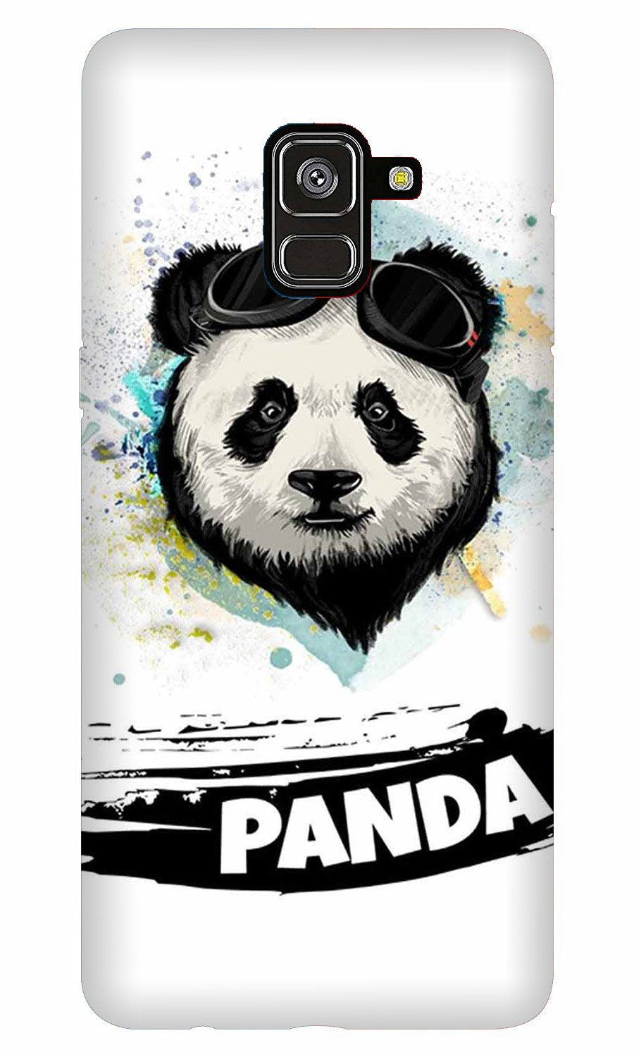 Panda Mobile Back Case for Galaxy J6 / On6   (Design - 319)