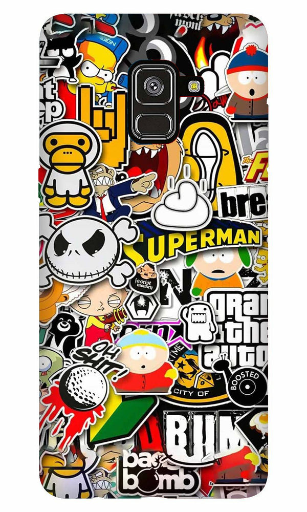 Designer Mobile Back Case for Galaxy A5 (2018) (Design - 320)