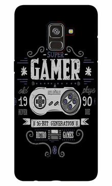 Gamer Mobile Back Case for Galaxy A6   (Design - 330)