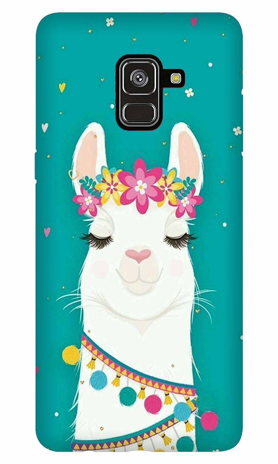Camel Mobile Back Case for Galaxy A8 Plus (Design - 331)