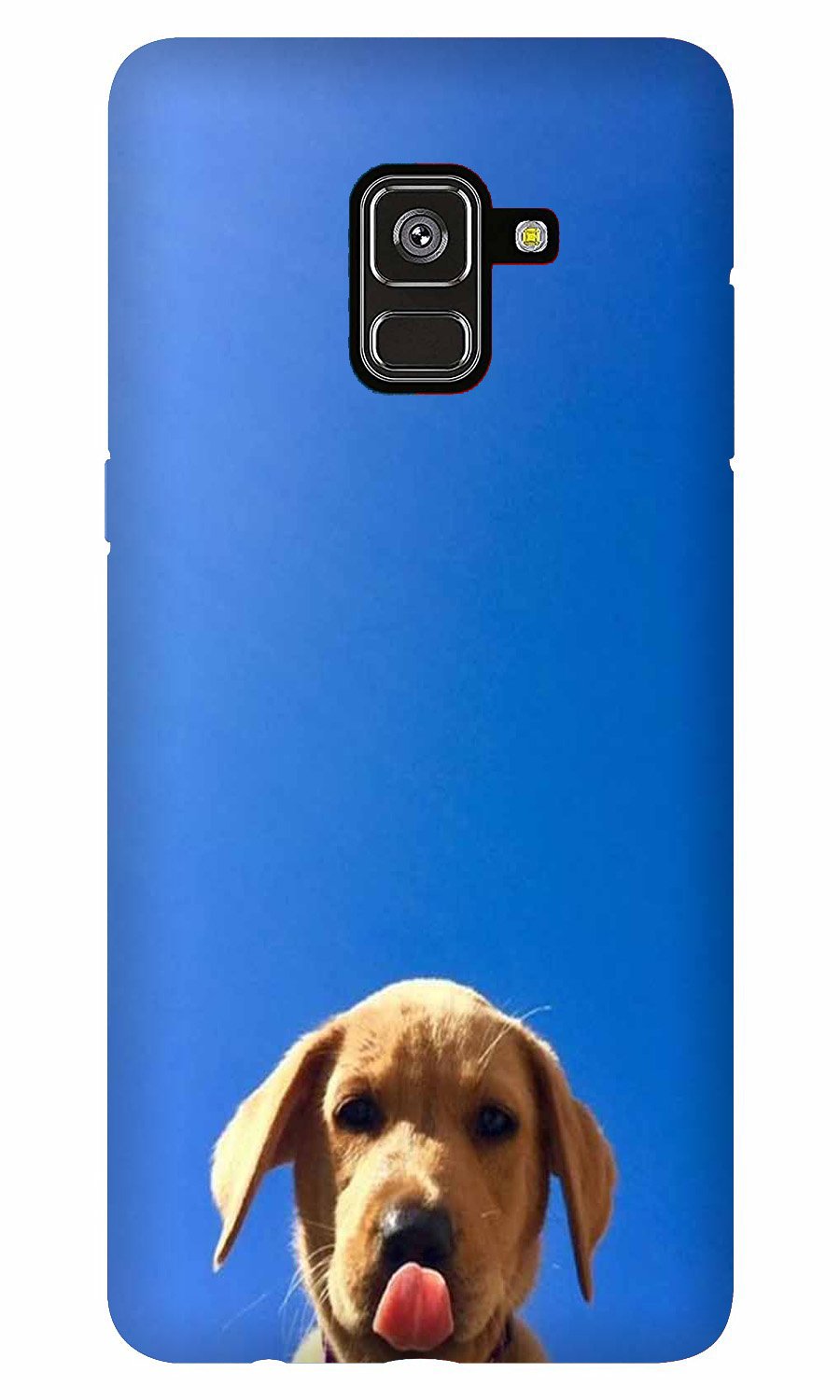 Dog Mobile Back Case for Galaxy A8 Plus   (Design - 332)