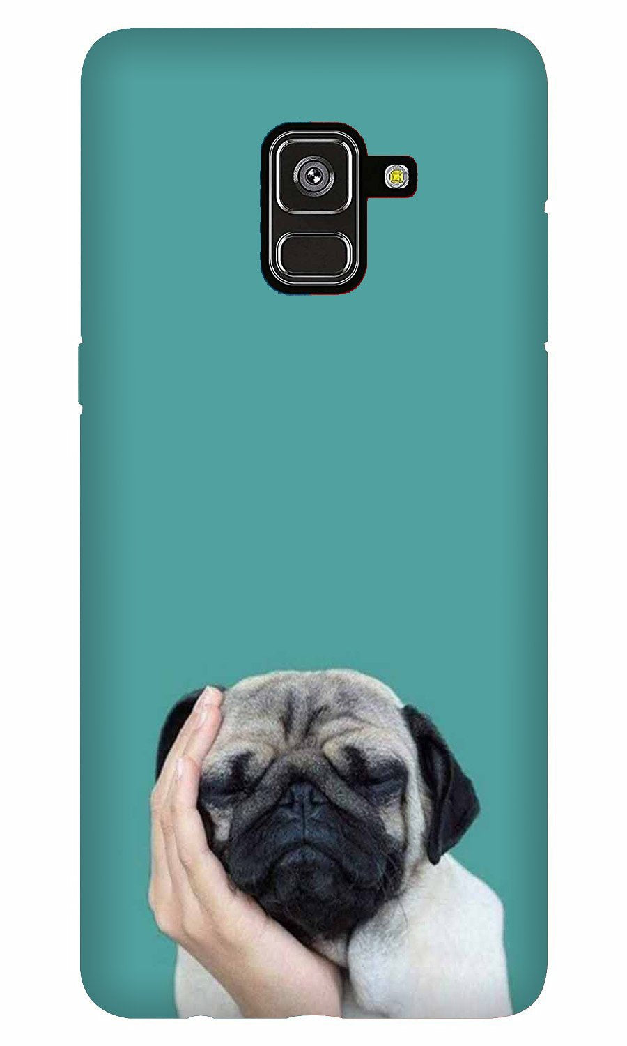 Puppy Mobile Back Case for Galaxy A8 Plus   (Design - 333)