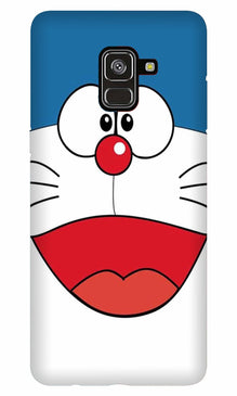 Doremon Mobile Back Case for Galaxy J6 / On6   (Design - 340)