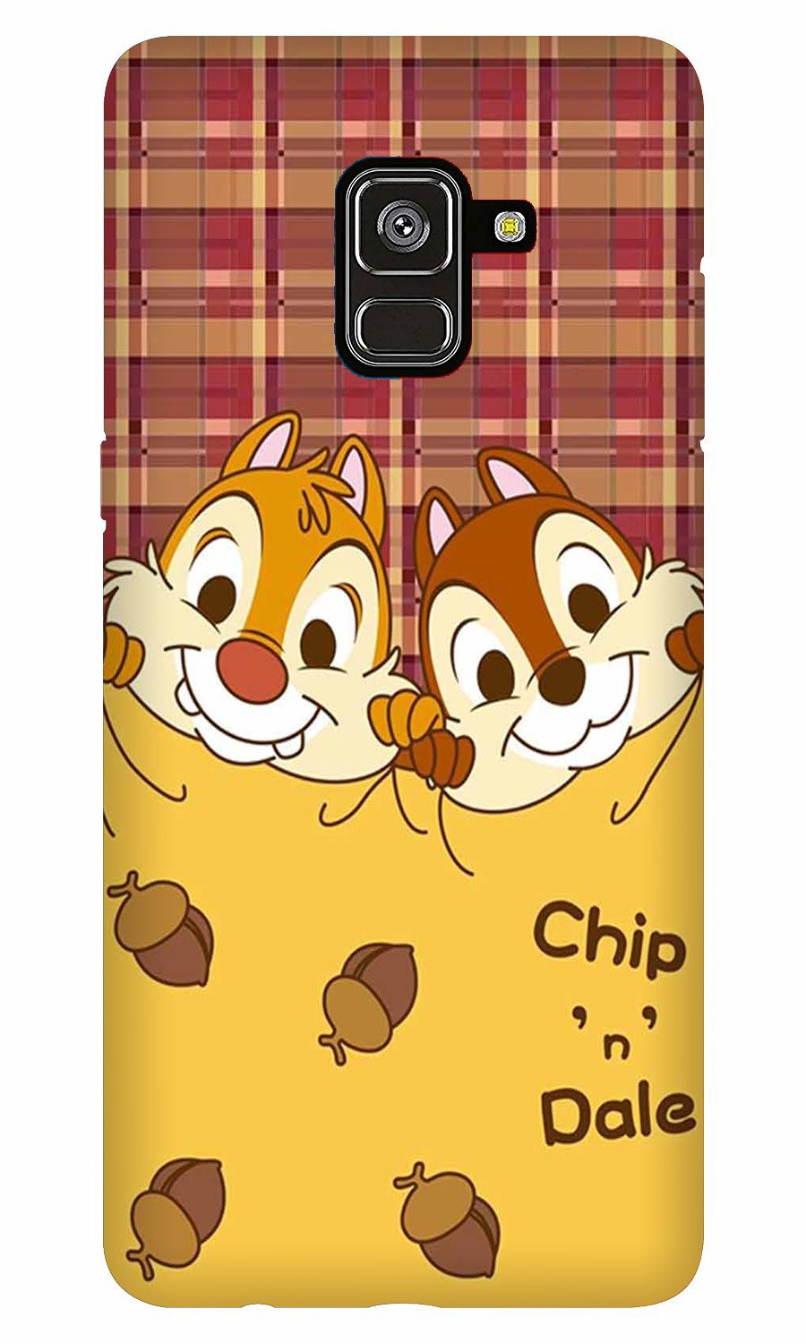 Chip n Dale Mobile Back Case for Galaxy A8 Plus   (Design - 342)