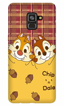 Chip n Dale Mobile Back Case for Galaxy A5 (2018) (Design - 342)