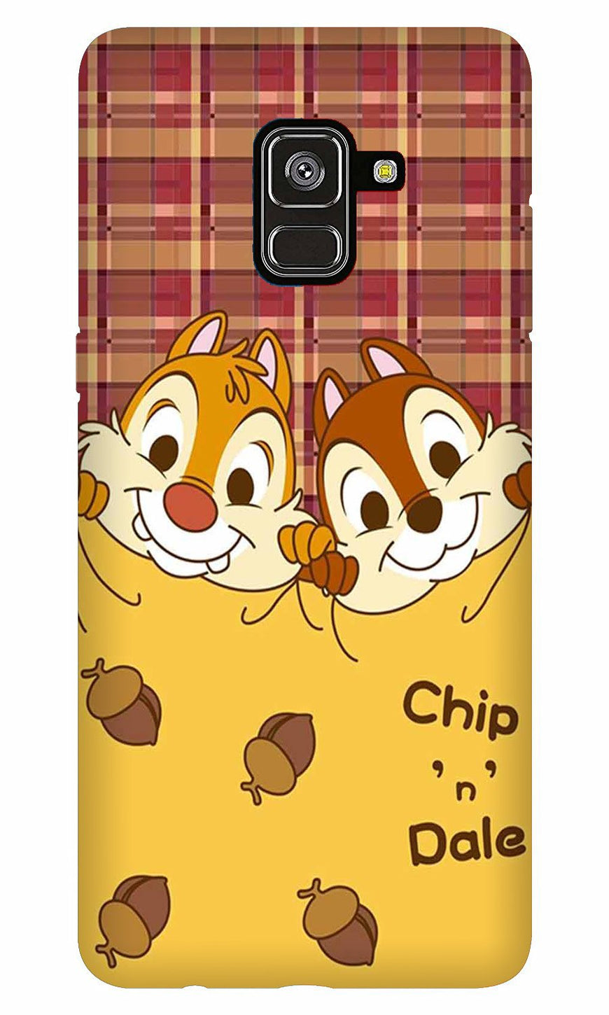 Chip n Dale Mobile Back Case for Galaxy A8 Plus   (Design - 342)