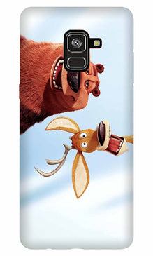 Polar Beer Mobile Back Case for Galaxy A8 Plus   (Design - 344)