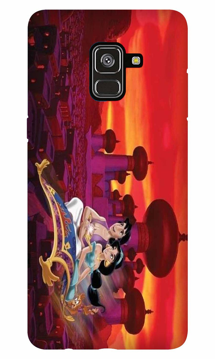Aladdin Mobile Back Case for Galaxy A5 (2018) (Design - 345)