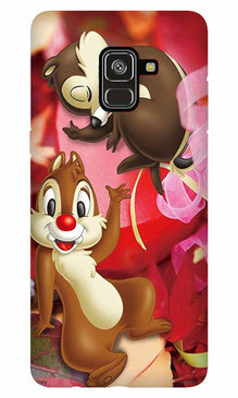 Chip n Dale Mobile Back Case for Galaxy A5 (2018) (Design - 349)