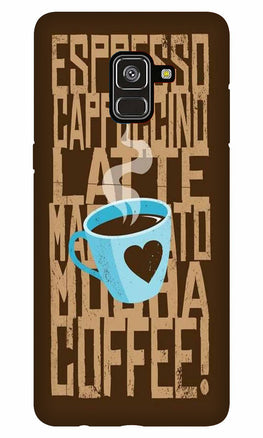 Love Coffee Mobile Back Case for Galaxy J6 / On6 (Design - 351)