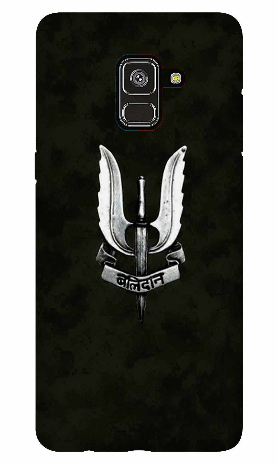 Balidaan Mobile Back Case for Galaxy A8 Plus   (Design - 355)