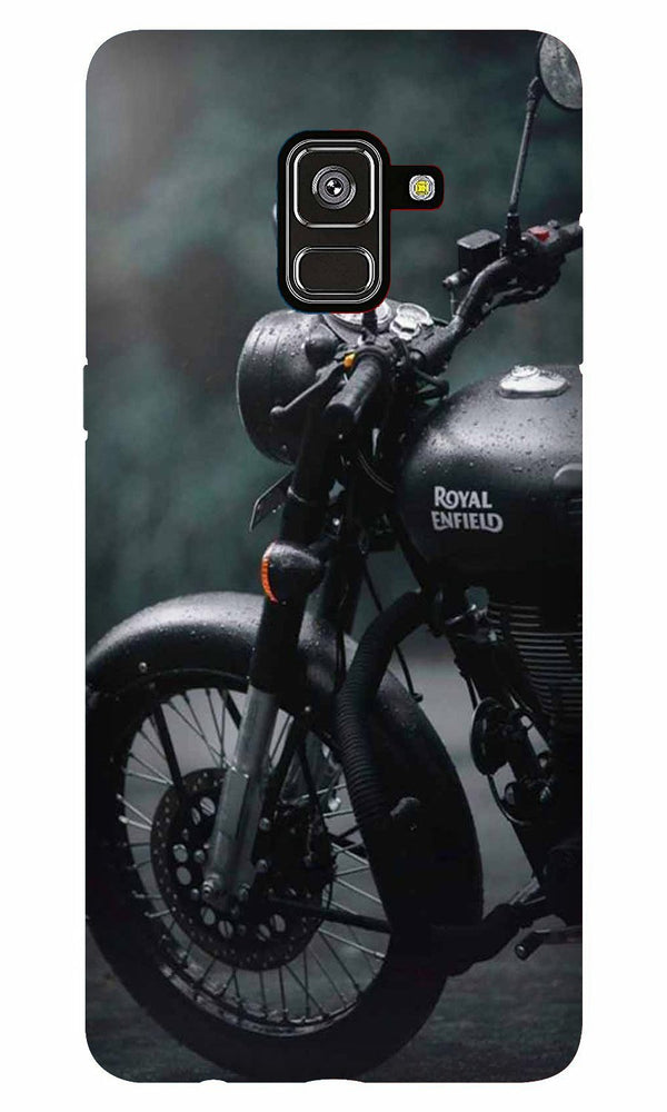 Royal Enfield Mobile Back Case for Galaxy J6 / On6   (Design - 380)