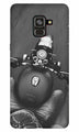 Royal Enfield Mobile Back Case for Galaxy A6   (Design - 382)