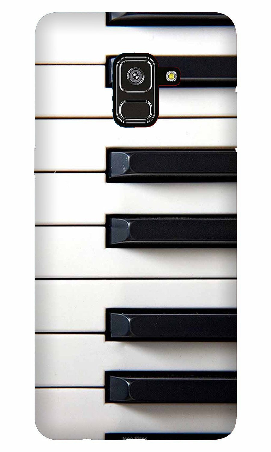 Piano Mobile Back Case for Galaxy J6 / On6   (Design - 387)