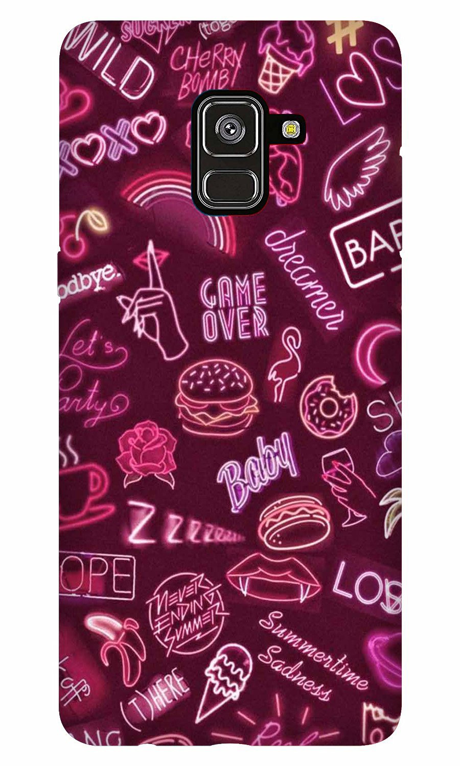 Party Theme Mobile Back Case for Galaxy J6 / On6   (Design - 392)