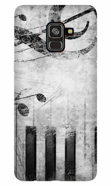 Music Mobile Back Case for Galaxy A8 Plus   (Design - 394)