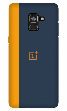 Oneplus Logo Mobile Back Case for Galaxy A5 (2018) (Design - 395)
