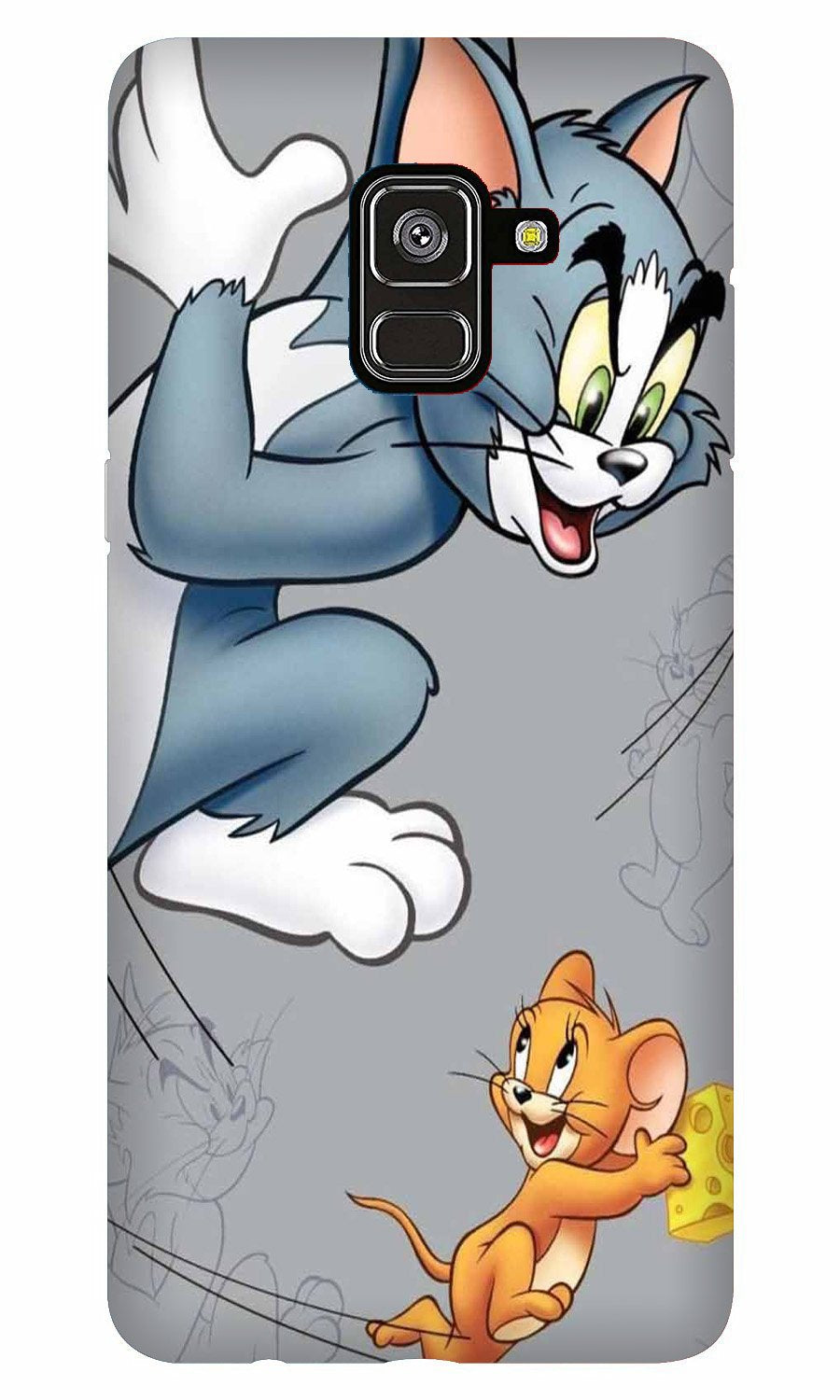 Tom n Jerry Mobile Back Case for Galaxy A8 Plus   (Design - 399)